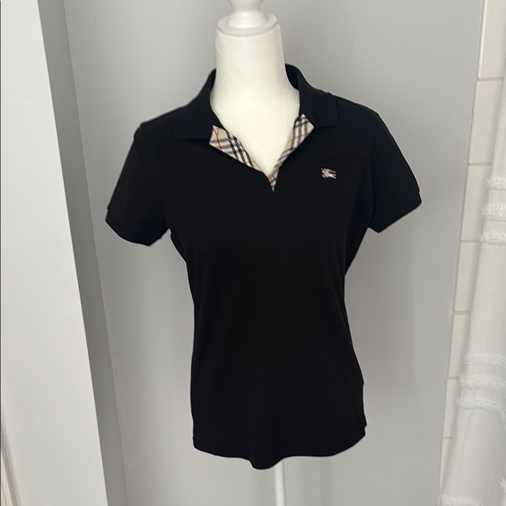 Burberry Black Polo Shirt - Picture 2 of 6